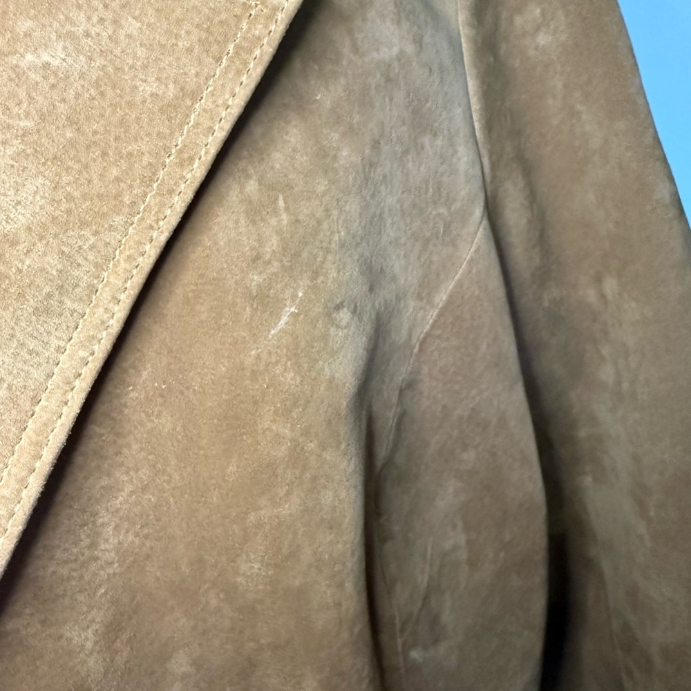 Margaret Godfrey Petite Suede Blazer — Size 8P — AS-IS - Picture 4 of 8